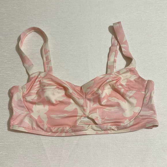 L*SPACE Women's FLORA TOP Bikini Top Size DD - Picture 4 of 11